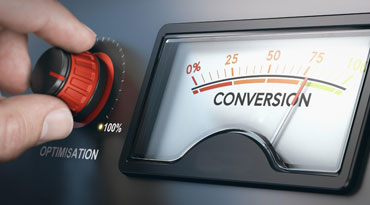 Le taux de conversion du site internet