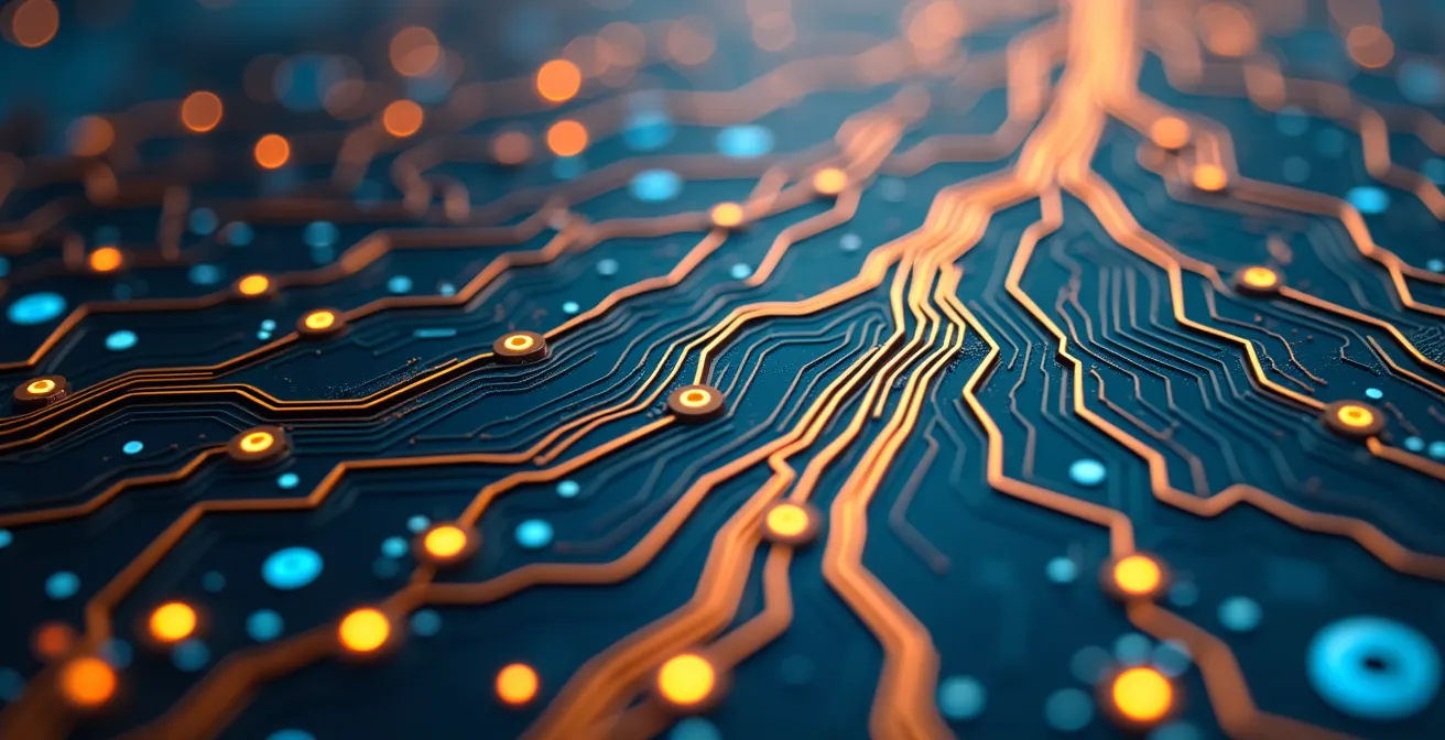 Carte de chaleur interactive montrant les connexions et flux de PageRank dans une structure de site web