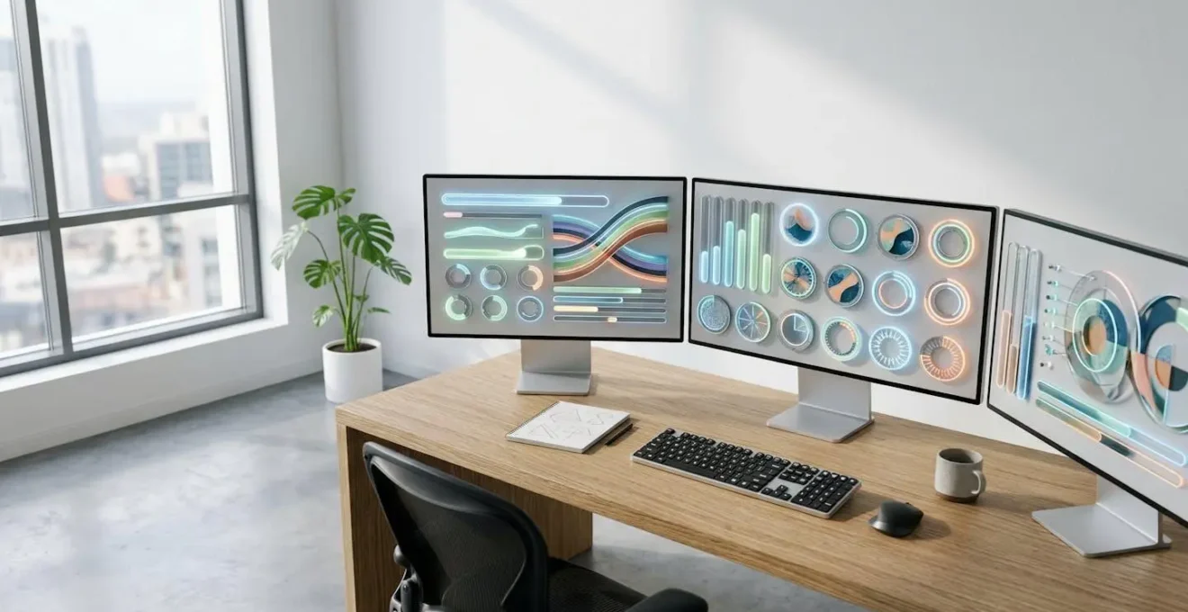 Interface de configuration du suivi vidéo montrant des graphiques d'engagement et des indicateurs de progression