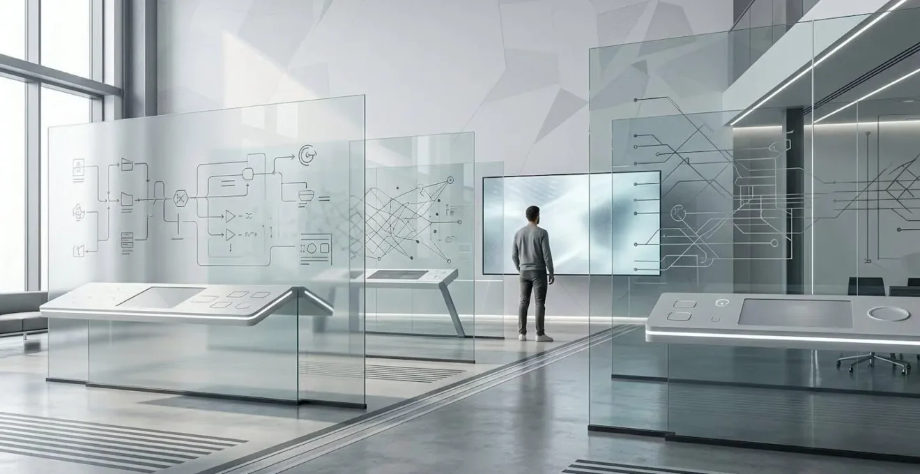 Architecture technique montrant la gestion centralisée des tags et du consentement utilisateur via GTM.