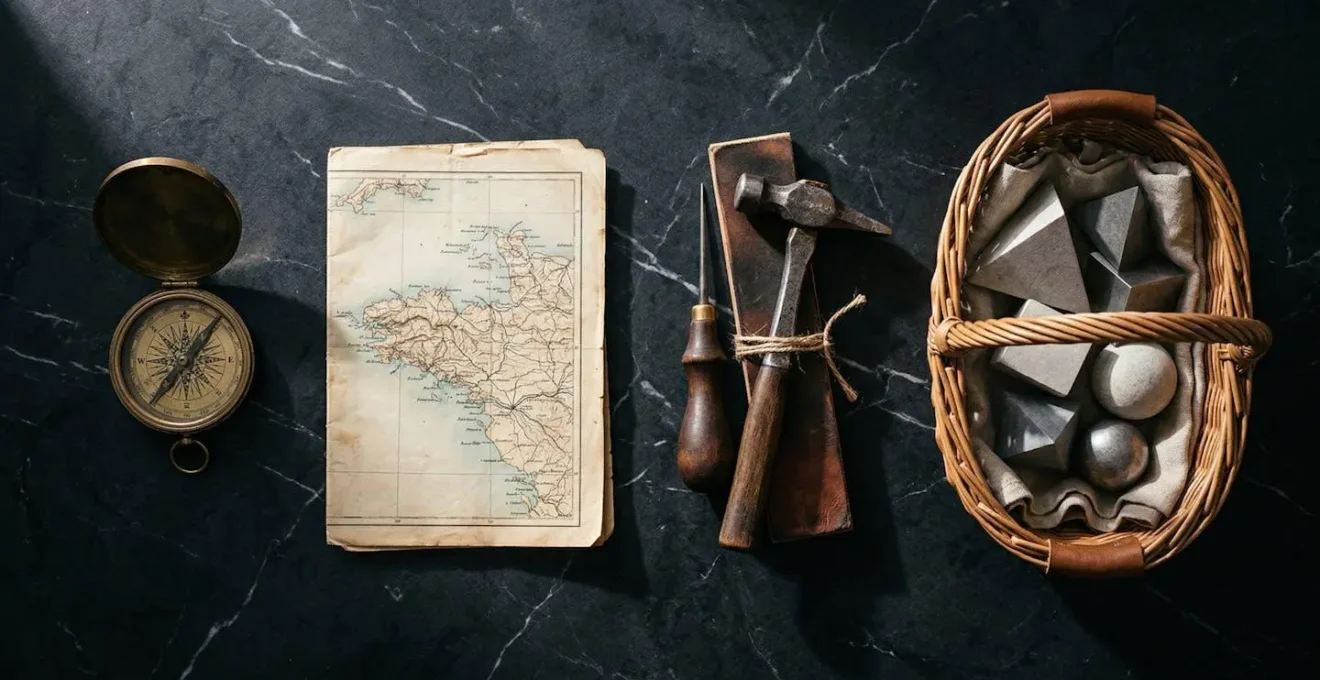 Visualisation du parcours utilisateur à travers les quatre moments clés de recherche