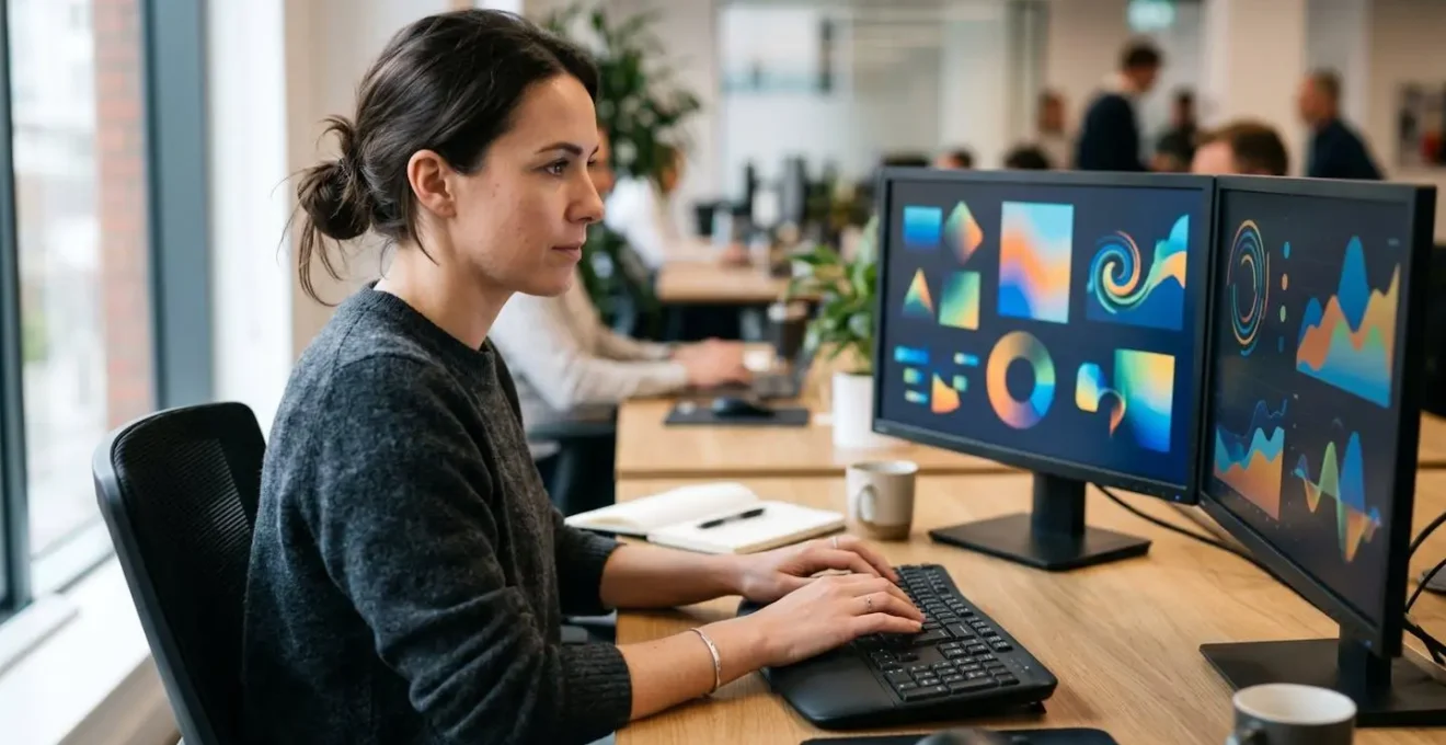 Comparaison visuelle de deux interfaces d'outils de marketing automation